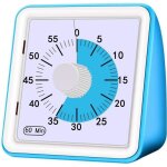Minuteur - sablier minuteur analogique visuel compte à rebours silencieux outil de gestion du temps pour ... Minuteur - sablier minuteur analogique visuel compte à rebours silencieux outil de gestion du temps pour ...