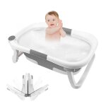 Mipan baignoire bébé pliable non sensible à la température pieds antidérapants gris Mipan baignoire bébé pliable non sensible à la température pieds antidérapants gris