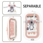 Mipan. baignoire b�b� pliable + portable - avec coussin baignoire bebe + thermom�tre digital - pour 0 ...