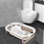 Mipan. baignoire pliable pour bb - avec bouchon de vidange + thermomtre digital + coussin de sige ...