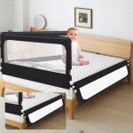 Mipan. barrière de lit pour enfant - barrière de securite de lit adulte - toddler bed guard - 175 x 70 ... Mipan. barrière de lit pour enfant - barrière de securite de lit adulte - toddler bed guard - 175 x 70 ...