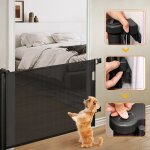 Mipan. barriere de securite pour b�b�s enfant - extensible (0 - 180cm) - pour escaliers couloirs int�rieur ...