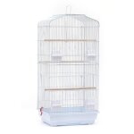 Mipan cage à oiseaux pour calopsitte élégante inséparable perruche ondulée canaris blanc Mipan cage à oiseaux pour calopsitte élégante inséparable perruche ondulée canaris blanc