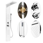 Mipan. colonne de douche hydromassante - colonne de douche r�glable - modifier la temp�rature et le d�bit ...