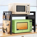 Mipan. cuisine micro ondes etagere rangement - �tag�re pour micro - ondes - extensible - pour �pices ...