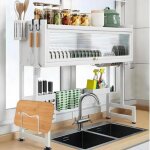 Mipan . Égouttoir à vaisselle inox - egoutoire vaisselle cuisine à 3 niveaux - avec porte - ustensiles ... Mipan . Égouttoir à vaisselle inox - egoutoire vaisselle cuisine à 3 niveaux - avec porte - ustensiles ...