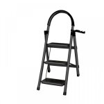 Mipan escabeau �chelle pliante � trois marches avec poign�e en �ponge petite �chelle 104 * 57 * 41. 5 ...