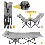 Mipan. lit de camp pliable avec matelas - lit de camp pliable 1 personne de qualit - 190 x 71 x 35cm ...