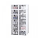 Mipan. meuble  chaussures - tagre  chaussures en plastique - porte - chaussures portable avec 18 ...