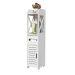 Mipan petit meuble de rangement pour toilettes support pour papiers toilettes colonne armoire de salle ...