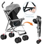 Mipan. poussette bebe - poussette canne ultra compacte + lgre - avec cotons et moustiquaire - jusqu? ...