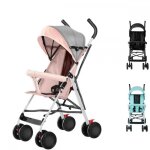 Mipan - poussette canne - poussette compacte - pour de la naissance  6 mois - avec habillage pluie + ...