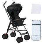 Mipan. poussette compacte - poussette canne bb 0 - 3 ans - landau assis avce parasol + moustiquaire ...