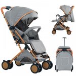Mipan. poussette l�g�re et compacte - pliable pousette voyage - inclinable - avec auvent et moustiquaire ...