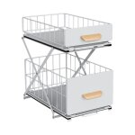 Mipan rangement sous vier tiroir coulissant  extraction pour placard de cuisine porte - picessalle ...