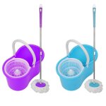 Mipan. set classic mop seau essoreur avec lave - sol - presse manuelle � double entra�nement - violet ...