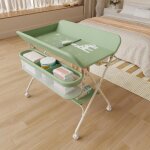 Mipan. table � langer - commode a langer pour nouveau - n� - pliable + r�glable hauteur (83 - 91cm ) ...