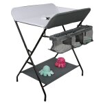 Mipan table  langer pliable et portable table  langer pliante avec panier de rangement  ct structure ...