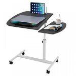 Mipan. table pour ordinateur portable 60 x 40 cm. bureau - rehausse bureau. avec plateau pour clavier. ...