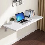 Mipan. table pliante murale - table rabattable - console pliante - bureau dordinateur - table de cuisine ...