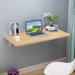 Mipan. table pliante murale - table rabattable - console pliante - bureau dordinateur - table de cuisine ...