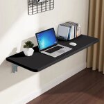 Mipan. table pliante murale - table rabattable - console pliante - bureau dordinateur - table de cuisine ...