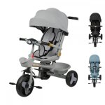 Mipan triporteur 3 roues convertible pour bb jusqu 5 ans - pliage rapide + scurit - tricycle bb ...
