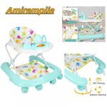 Mipan trotteur - d�ambulateur pour b�b� r�glable en hauteur facile � plier pour les 6 mois et plus 62 ...