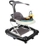 Mipan youpala - trotteur - 67 * 72 * 92cm baby walker avec bol alimentaire amovible et longue poigne ...