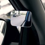 Miroir angle mort voiture r�troviseur convexe 360� rotatif grand angle pour voitures camions r�troviseur ...