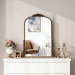 Miroir baroque doré grand format - style antique - décoration murale dintérieur pour salon ou entrée ... Miroir baroque doré grand format - style antique - décoration murale dintérieur pour salon ou entrée ...