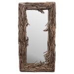 Miroir en bois flott maldives - amadeus