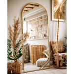 Miroir complet - grand miroir sur pied bomb - 163 x 53 cm - miroir mural - miroir de sol pour salon ...