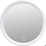 Miroir grossissant led avec ventouses - triple ventouse � coller sur miroir de maquillage �clair� led ...