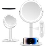 Miroir grossissant lumineux x 30 mirroir coiffeuse  hauteur rglable avec clairagepour chambres  coucher ...