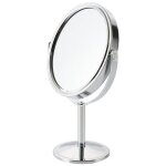 Miroir de maquillage double face pivotant 360 avec compartiment grossissant idal pour soins du visage ... Miroir de maquillage double face pivotant 360 avec compartiment grossissant idal pour soins du visage ...