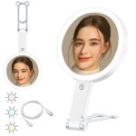 Miroir maquillage lumière miroir grossissant 2 faces 30x 3 - en - 1 portable / À poser / mural 3 modes ... Miroir maquillage lumière miroir grossissant 2 faces 30x 3 - en - 1 portable / À poser / mural 3 modes ...