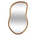 Miroir  livia  en bois 45x75cm - beige - atmosphera createur d'interieur