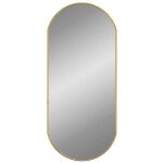 Meilleures miroir mural miroir déco pour salle de bain salon chambre ou dressing doré 80x35 cm ovale ... Meilleures miroir mural miroir déco pour salle de bain salon chambre ou dressing doré 80x35 cm ovale ...