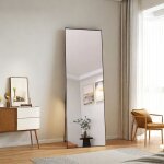 Miroir mural rectangulaire miroir sur pied miroir de sol miroirs muraux miroir autoportant cadre en m�tal ...