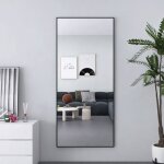 Miroir sur pied grand180 x 80 cm grand miroir mural miroir de sol pleine longueur rectangulaire pour ... Miroir sur pied grand180 x 80 cm grand miroir mural miroir de sol pleine longueur rectangulaire pour ...