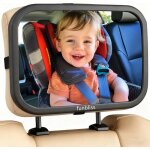 Miroir voiture b�b� r�troviseur voiture b�b� avec vue claire et largeinstallation facile rotation 360� ...