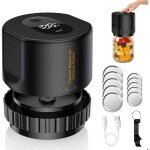 Machine sous vide �lectrique pour bocaux mason rechargeable arr�t automatique �cran led ouvre - bo�te ...
