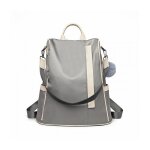 Miss lulu sac � dos femme grand mod�le - cuir pu imperm�able fermeture � glissi�re antivol - s�curis� ...