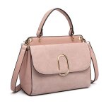 Miss lulu sac � main femme 22x16x9. 5cm sac � bandouli�re femme sac � rabat avec boucle m�tallique carr�e ...
