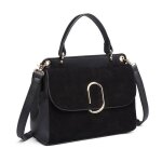 Miss lulu sac � main femme 22x16x9. 5cm sac � rabat avec boucle m�tallique carr�e sac � bandouli�re femme ...