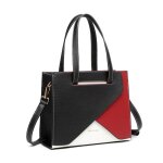 Miss lulu sac � main pour femme 26x9x21cm sac � bandouli�re � la mode couture sac � main cabas femme ...