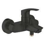 Mitigeur de baignoire - grohe - eurosmart - noir mat - cartouche c�ramique - installation murale