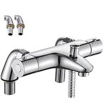 Mitigeur baignoire thermostatique robinet thermostatique baignoiremitigeur de douche pour baignoire avec ...