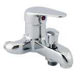 Mitigeur bain - douche entraxes spciaux 80 mm - rei tregi - blanc
